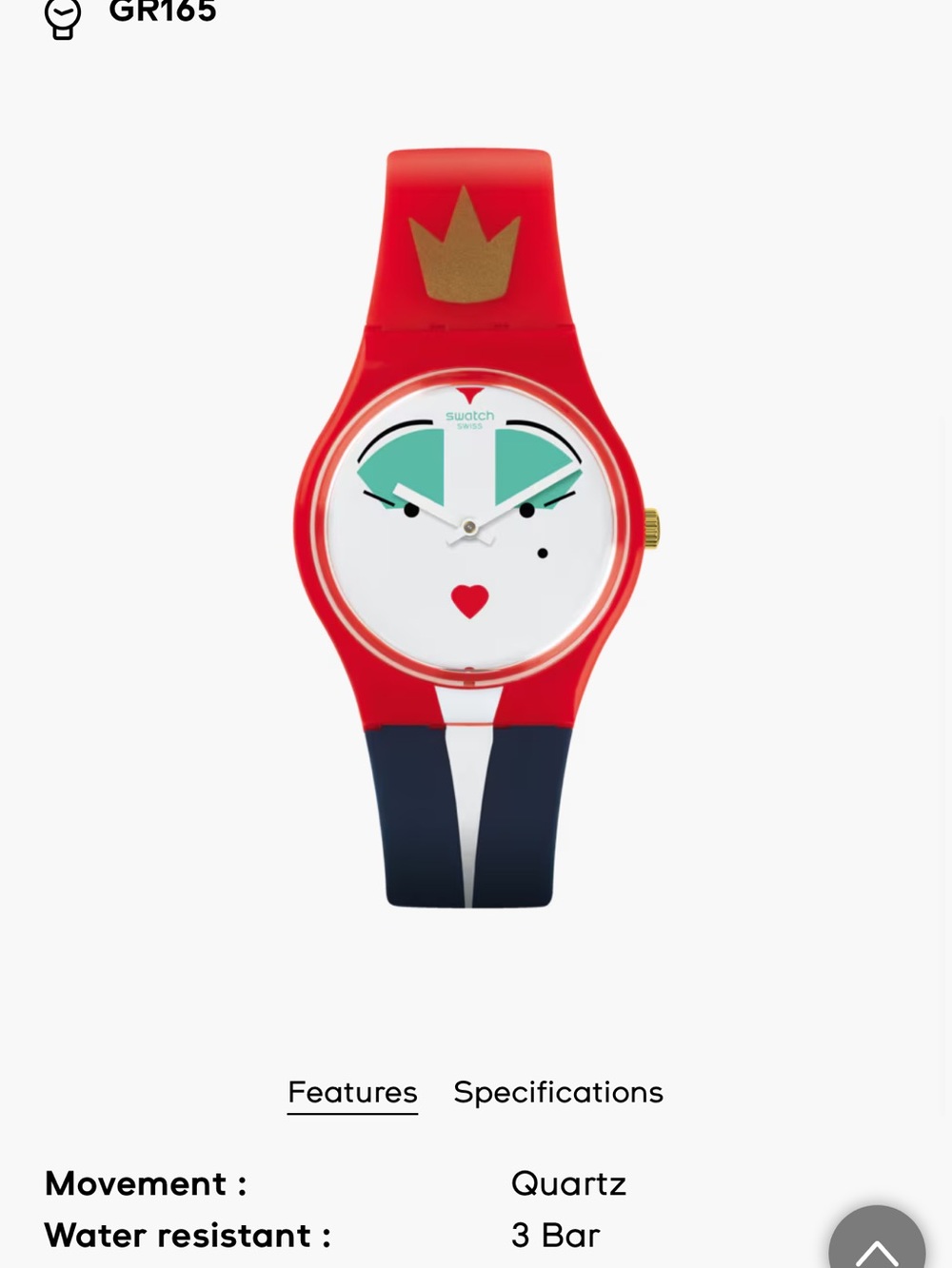 Swatch Colorful Floral & Fruit Silicone Watch Set - Pink, Red, Blue, Yellow - Picture 11 of 14